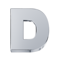 Charm Elements in Oro bianco DCHFD3320 - DCHFD3320